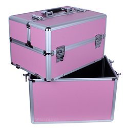 Kufer Kosmetyczny XL Różowy