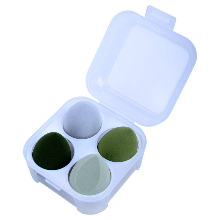 Blender box green - gąbki do makijażu 4 szt.