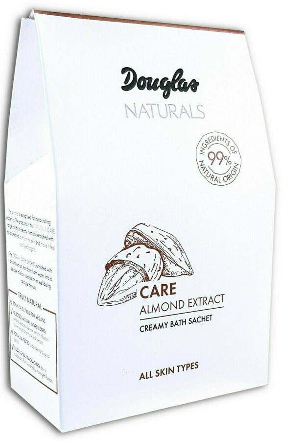 Douglas Naturals mleczko do kąpieli z ekstraktem z migdałów w saszetkach 3 x 60 g